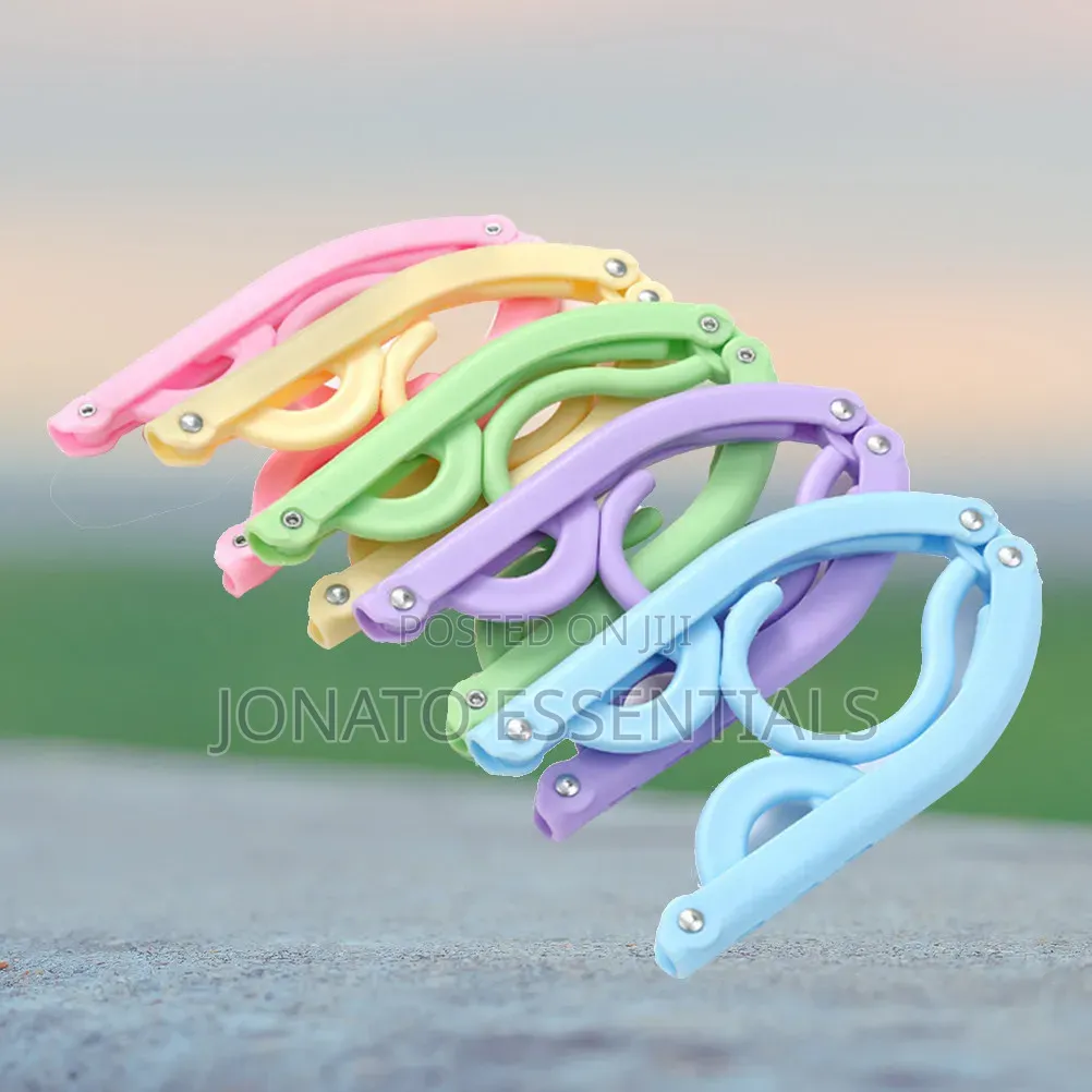 Foldable Travel Clothes Hangers Space Saving Wardrobe Organizers