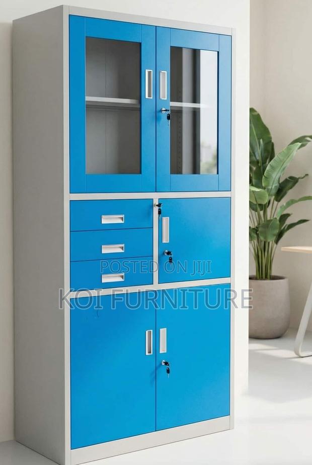 Office Cabinet; Steel Cabinet With Safe and Shelves