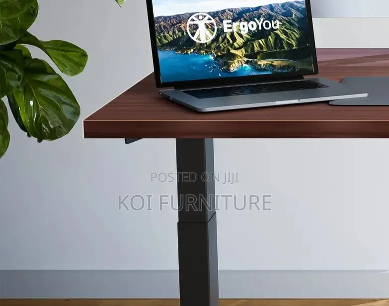 Office Desk; 1.4 Meters Electric Ergonomic Adjustable Table Desk