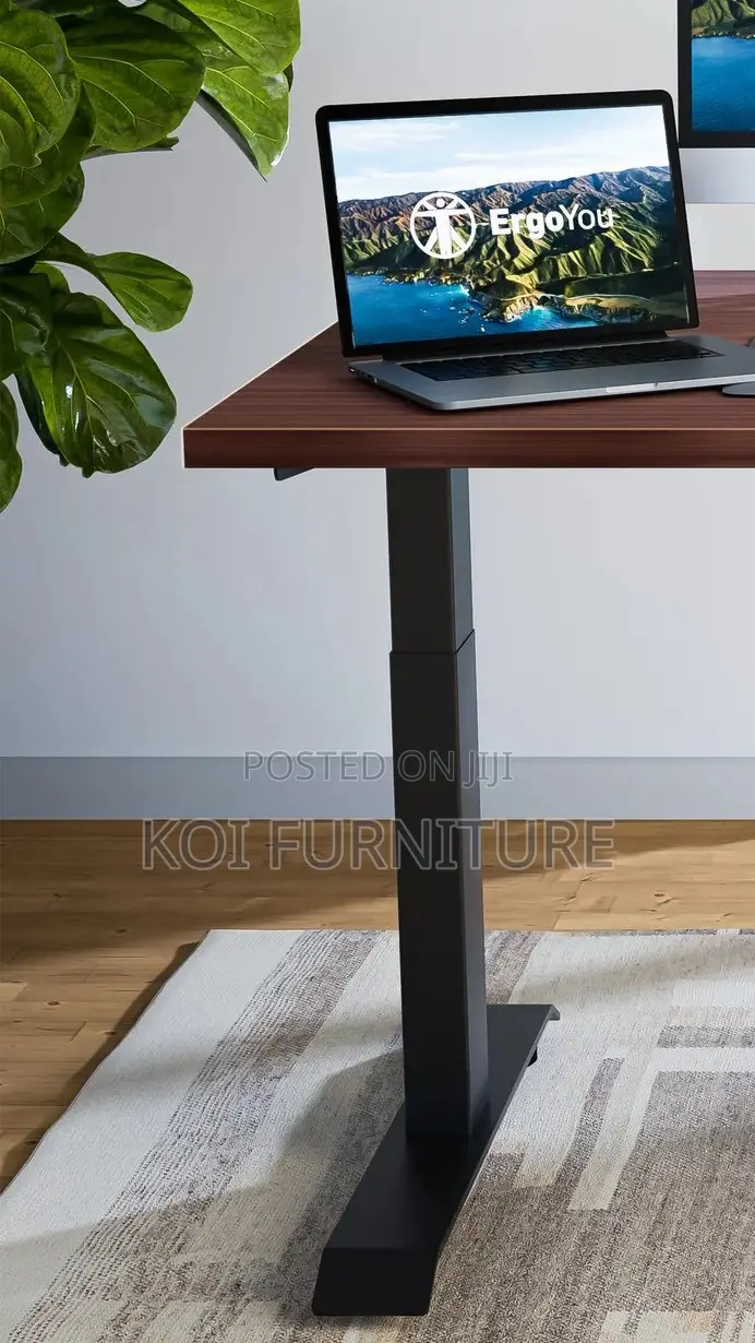 Office Desk; 1.4 Meters Electric Ergonomic Adjustable Table Desk