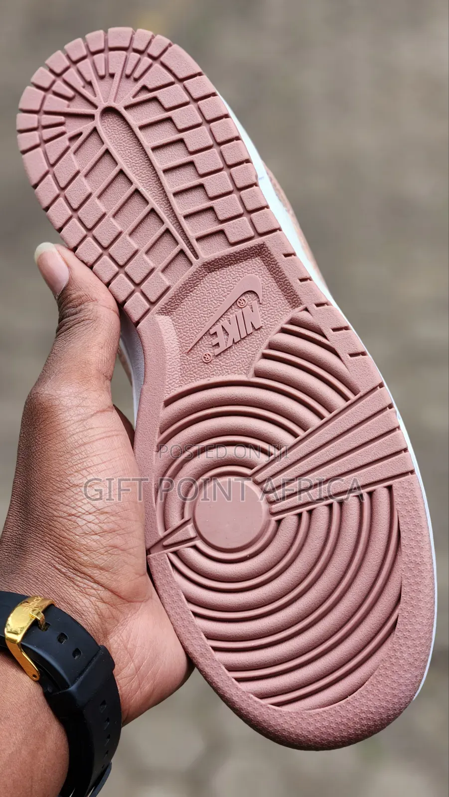 Nike Dunk Low Rose Whisper Sneakers for Ladies