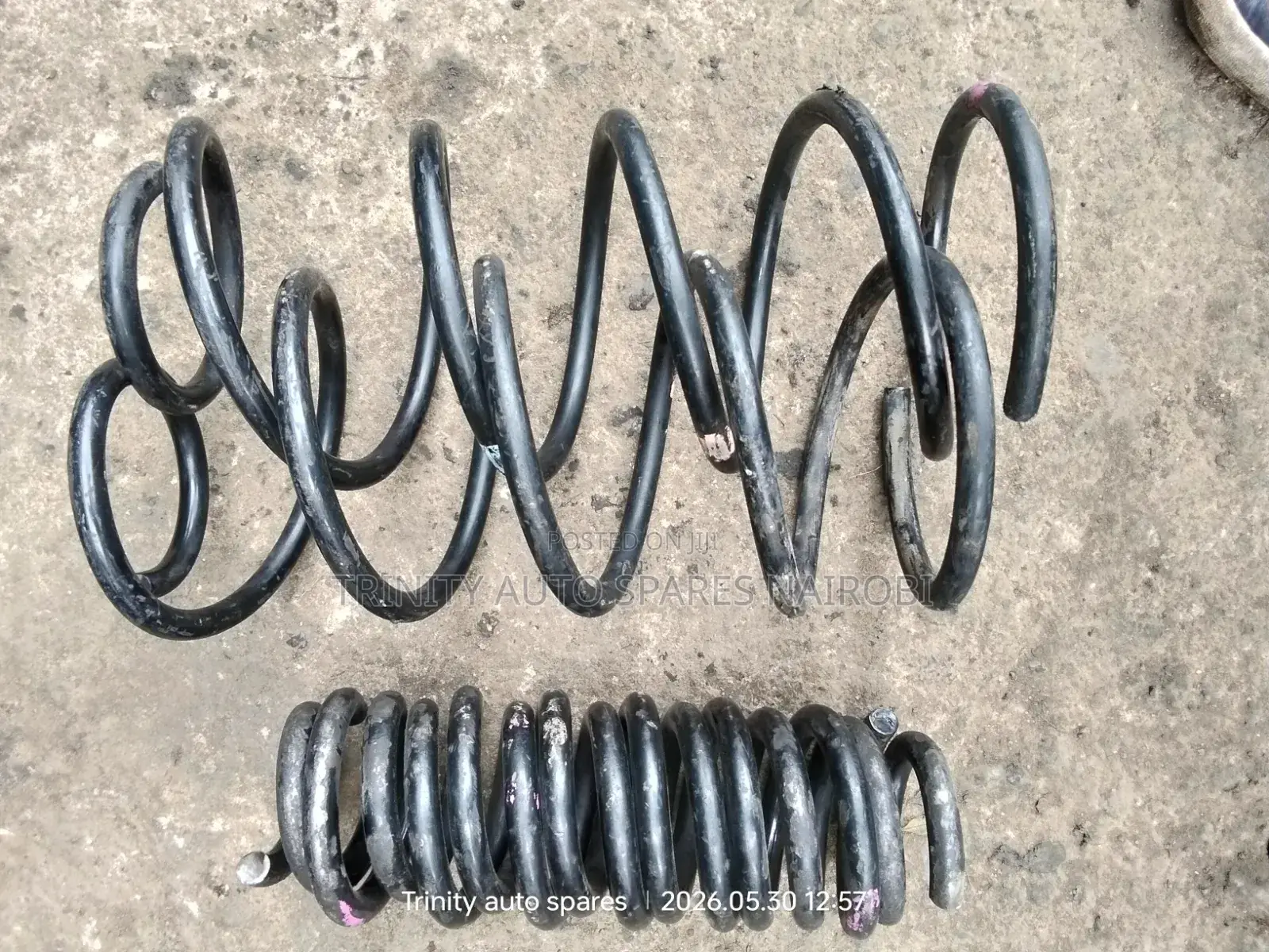 Original Ex Japan Toyota Alphard Front and Rear Heavy Duty Coils