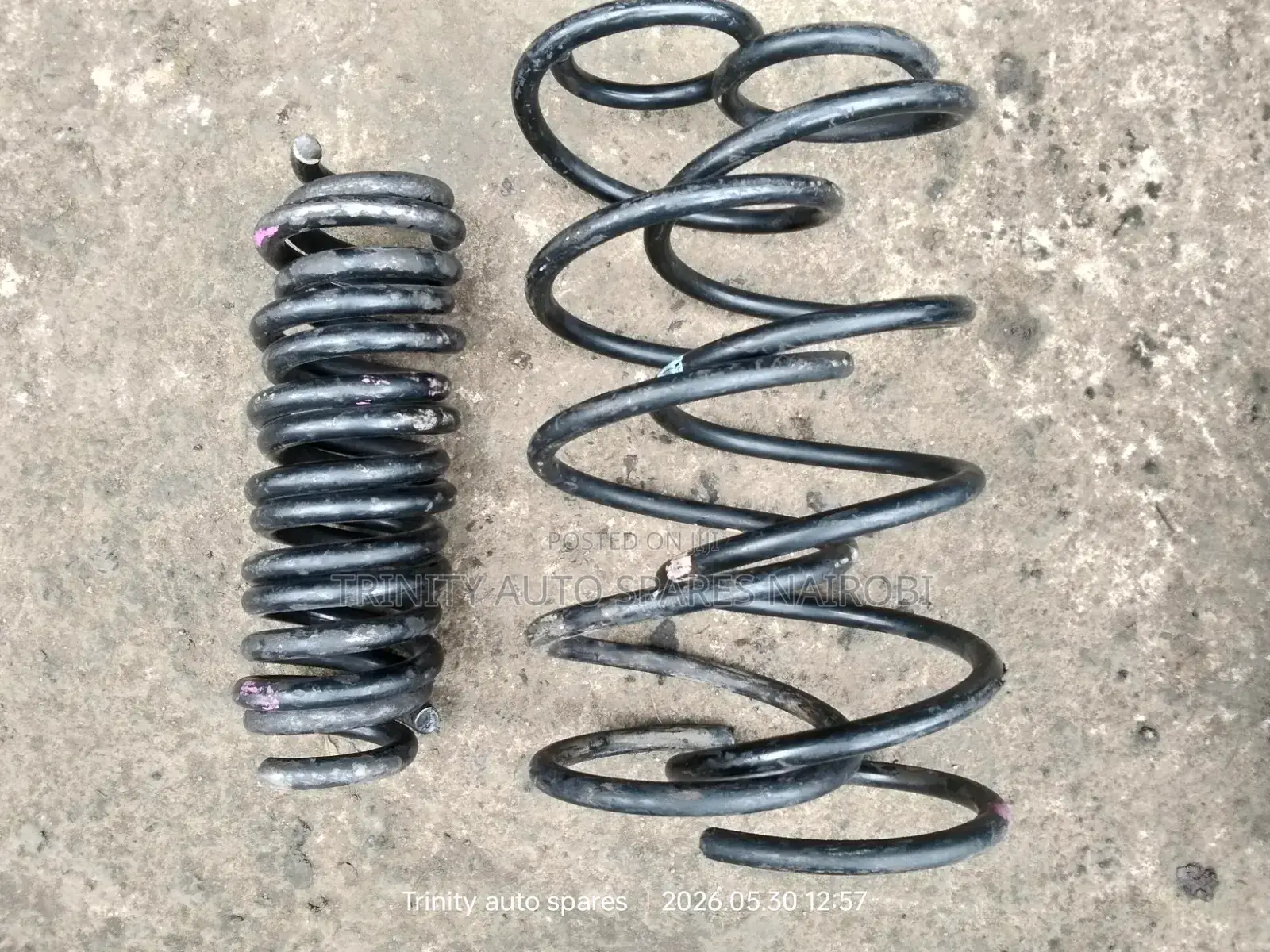 Original Ex Japan Toyota Alphard Front and Rear Heavy Duty Coils