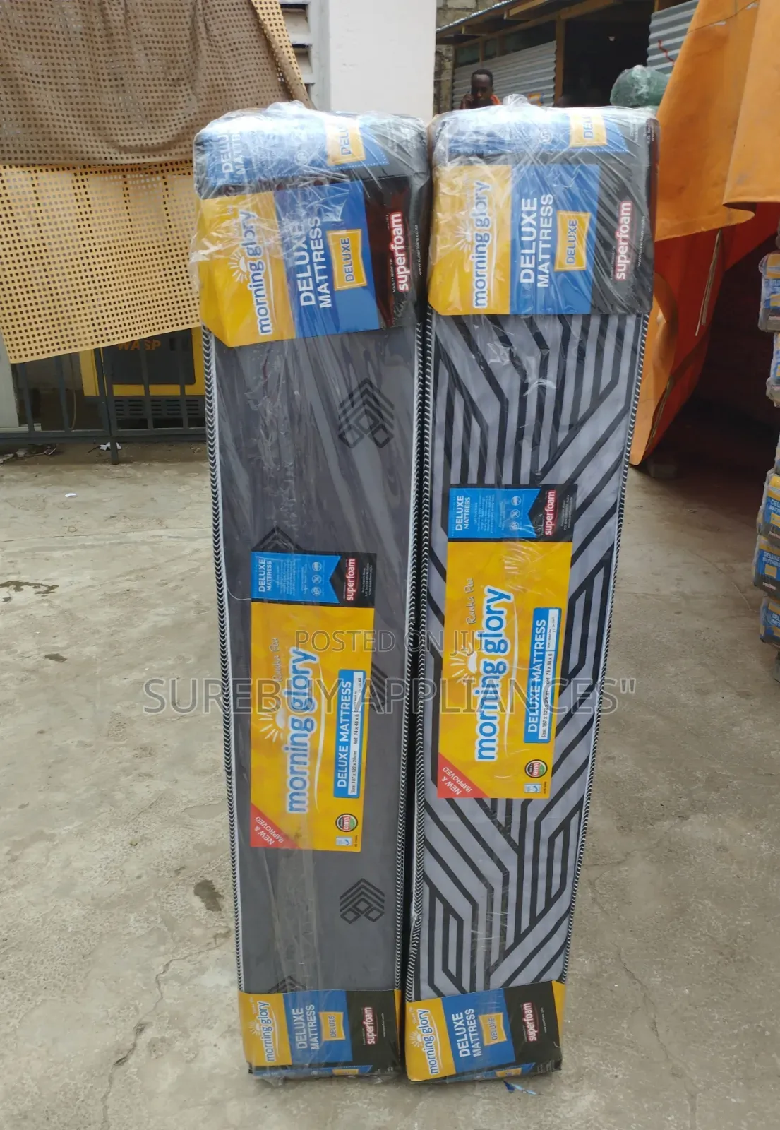 Morning Glory 4x6 Plain Mattress 8 Inch Medium Density