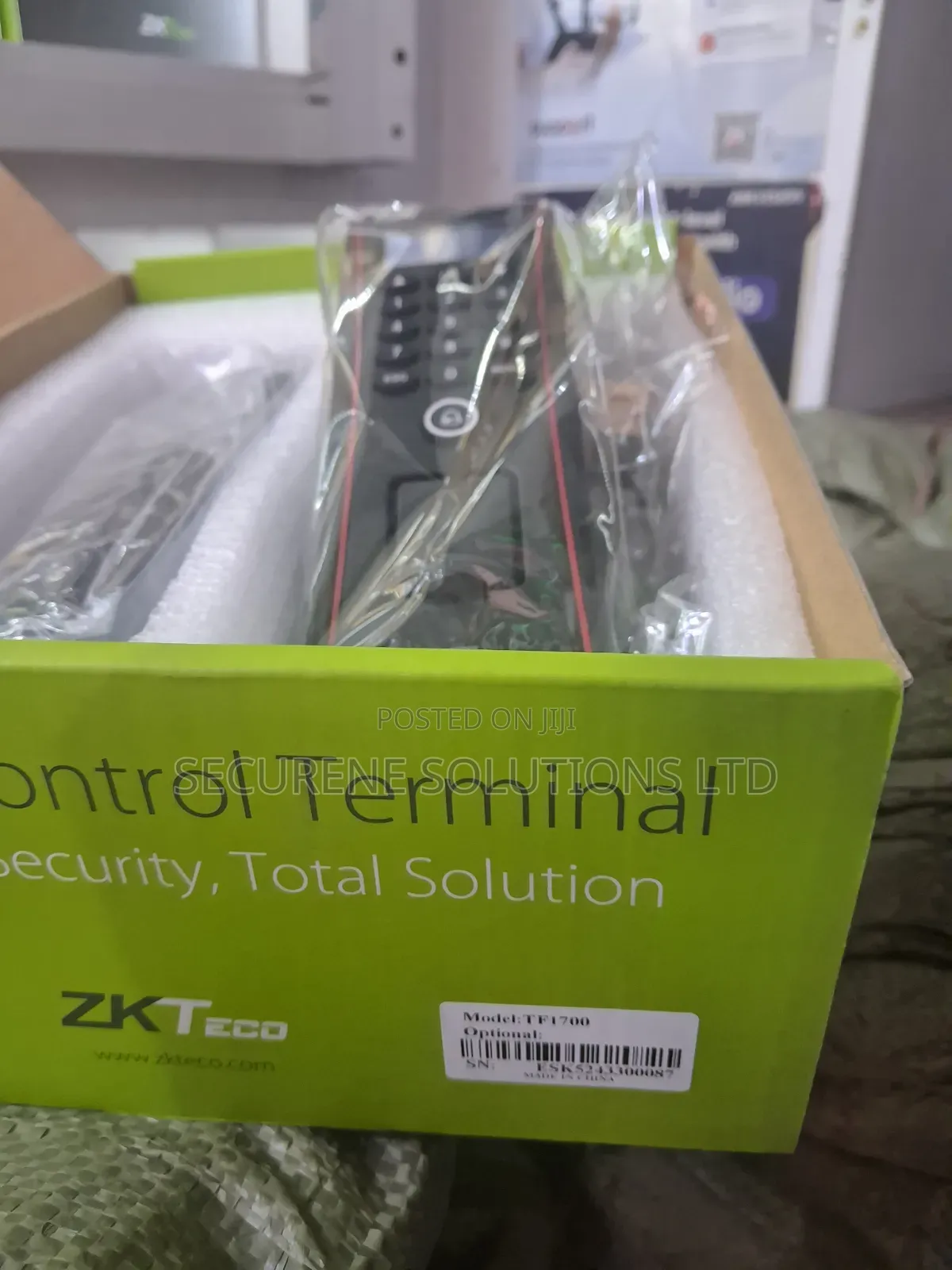 Time Attendance Biometric Zkteco Tf1700 Outdoor