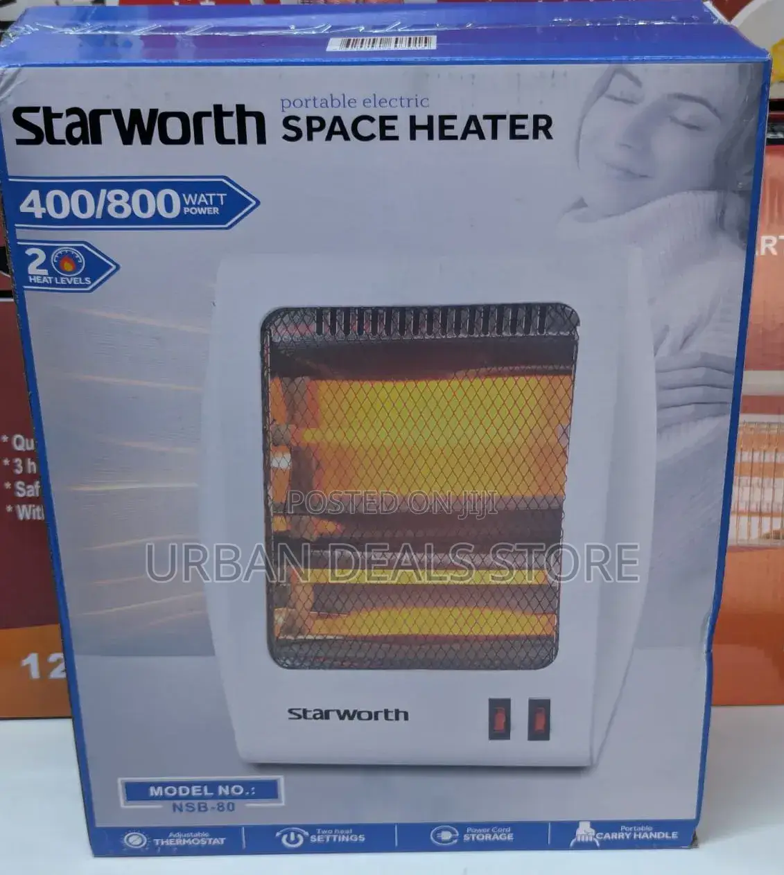 Starworth Quartz Heater 3 Settings