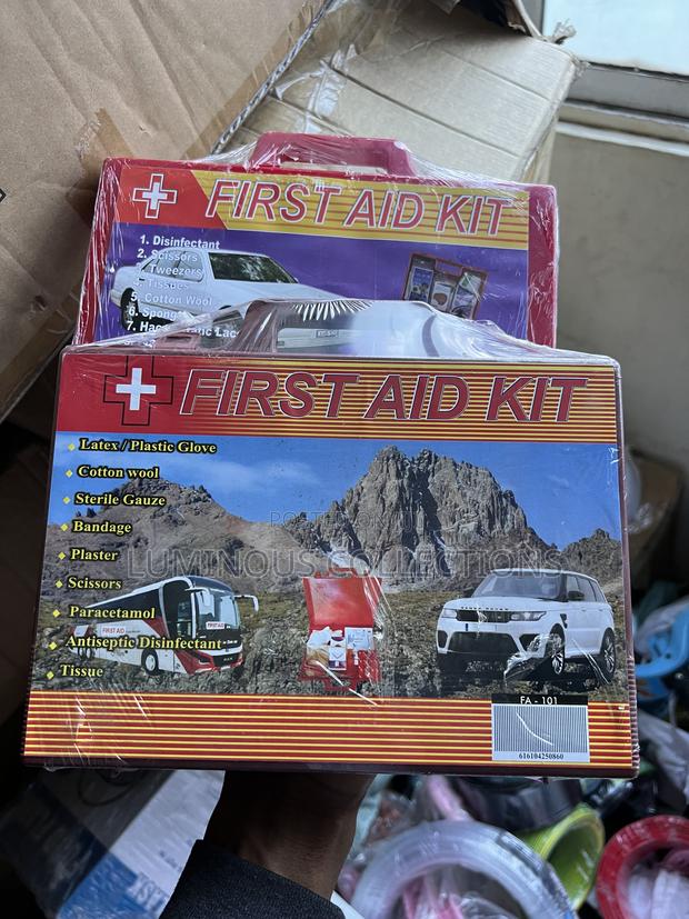 First Aid Kit Loaded With Items - main view