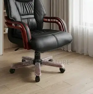 Office Chairs; Leather Executive Reclining Senior Office Chair