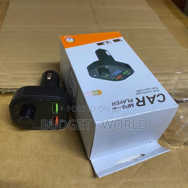X31 Wireless Car Fm Transmitter – Bluetooth Audio Adapter With Fast Ch