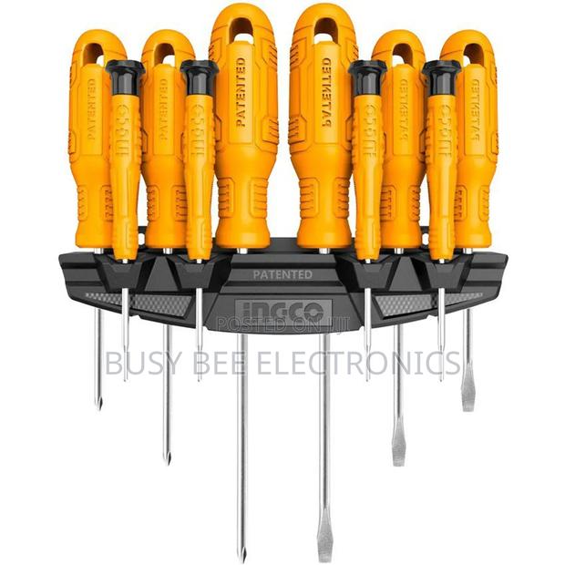Ingco 10 PCS Screwdriver and Precision Screwdriver Set - thumbnail 2