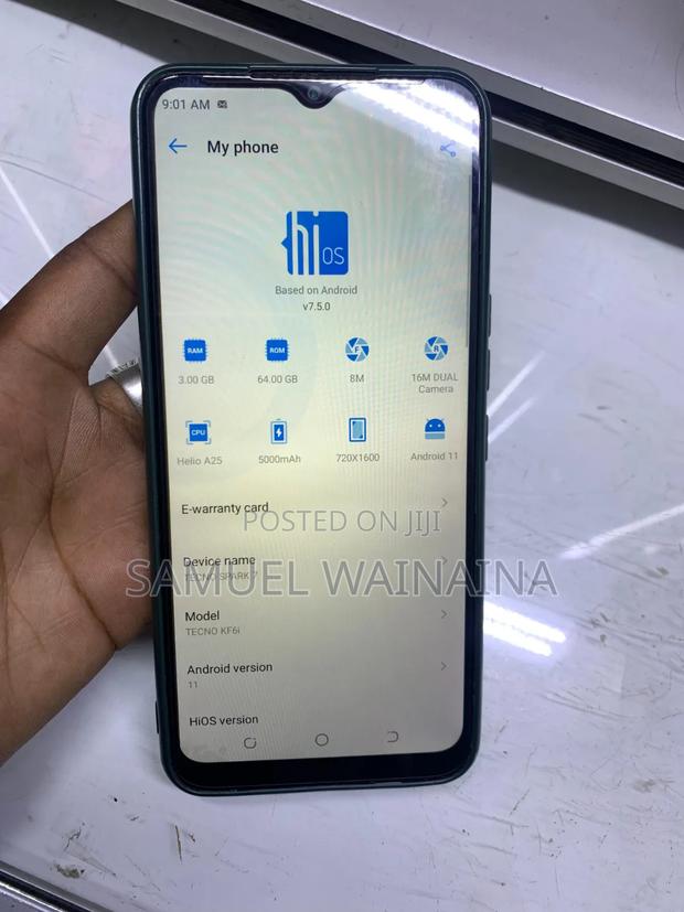 Tecno Spark 8C 64 GB Green - thumbnail 3