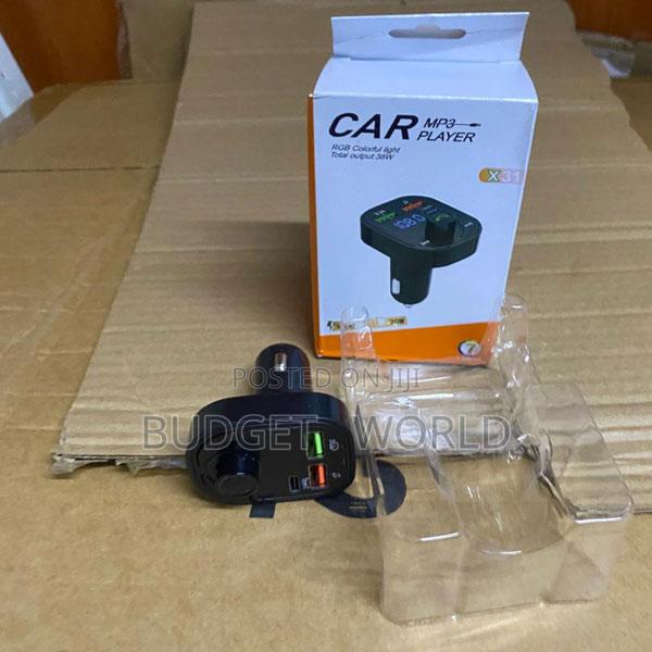 X31 Bluetooth Fm Car Charger – Wireless Audio Streaming and Fast Charg