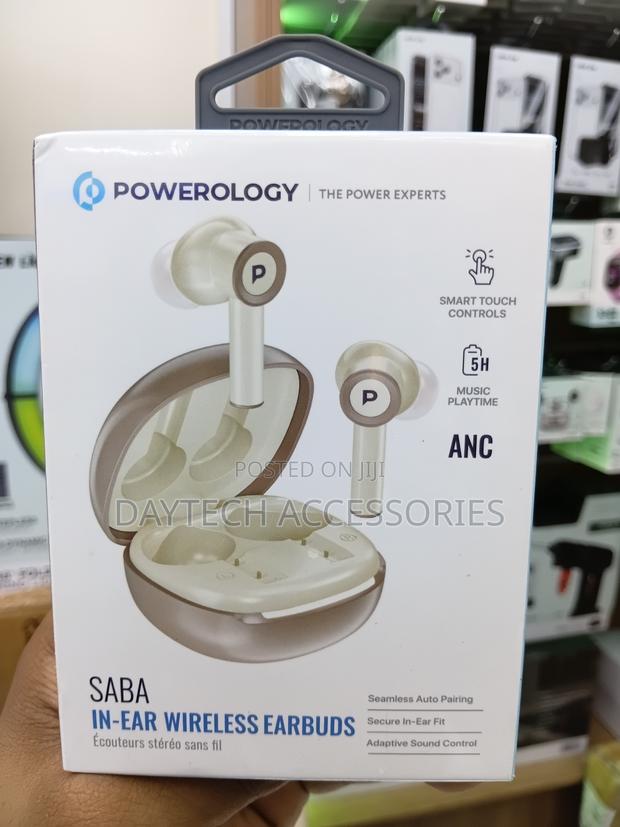 Powerology Saba in-Ear Wireless Earbuds Anc Immersive Audio Earphones. - thumbnail 2