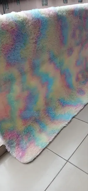 Soft Plush 5x8 Fluffy Carpet for Living Room Comfort