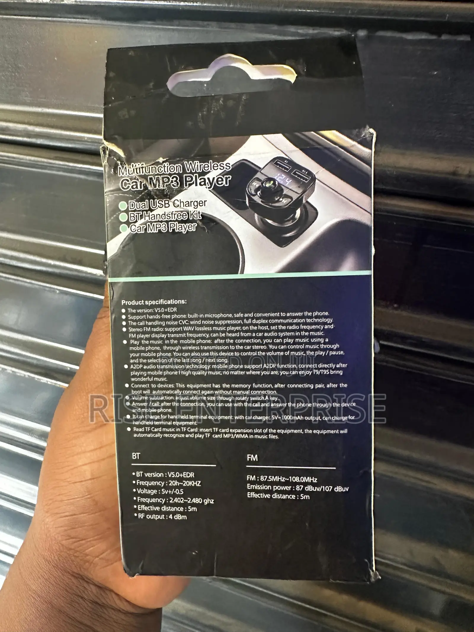 X8 Wireless Car Bluetooth Modulator
