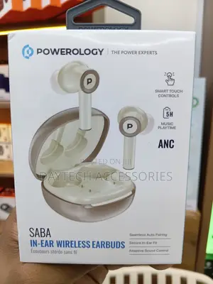 Powerology in-Ear Wireless Earbuds Saba Bluetooth Headphones.