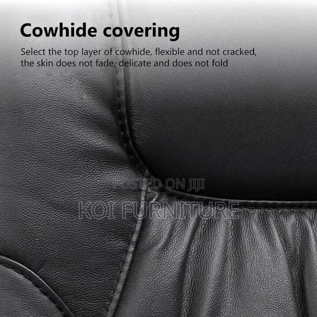 Office Chairs; Leather Executive Ceo Office Recliner Chairs - thumbnail 5
