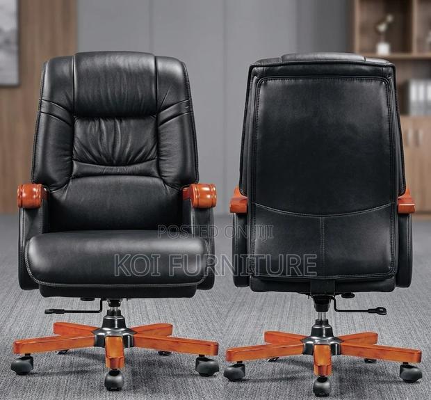 Office Chairs; Leather Executive Ceo Office Recliner Chairs - thumbnail 10