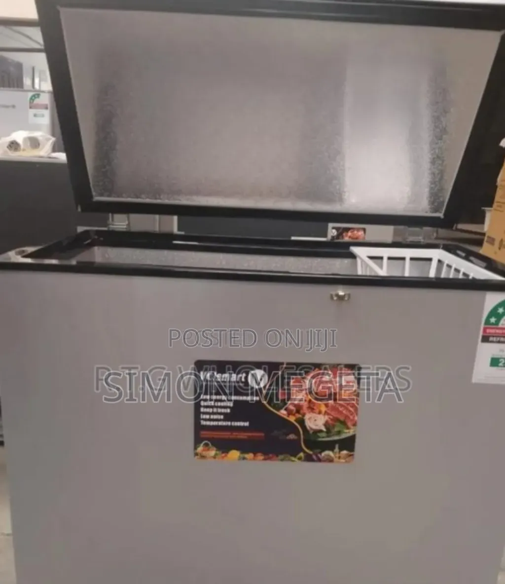 Dark Grey New - Volsmart 130l Freezer