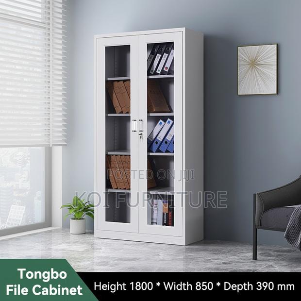 Office Cabinet; Two Doors Cabinet With Adjustable Shevles - thumbnail 4