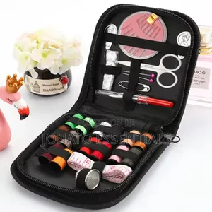 Portable 27-piece Sewing Kit Needle Thread Travel Box