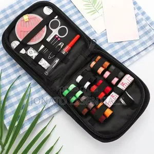 Portable 27-piece Sewing Kit Needle Thread Travel Box