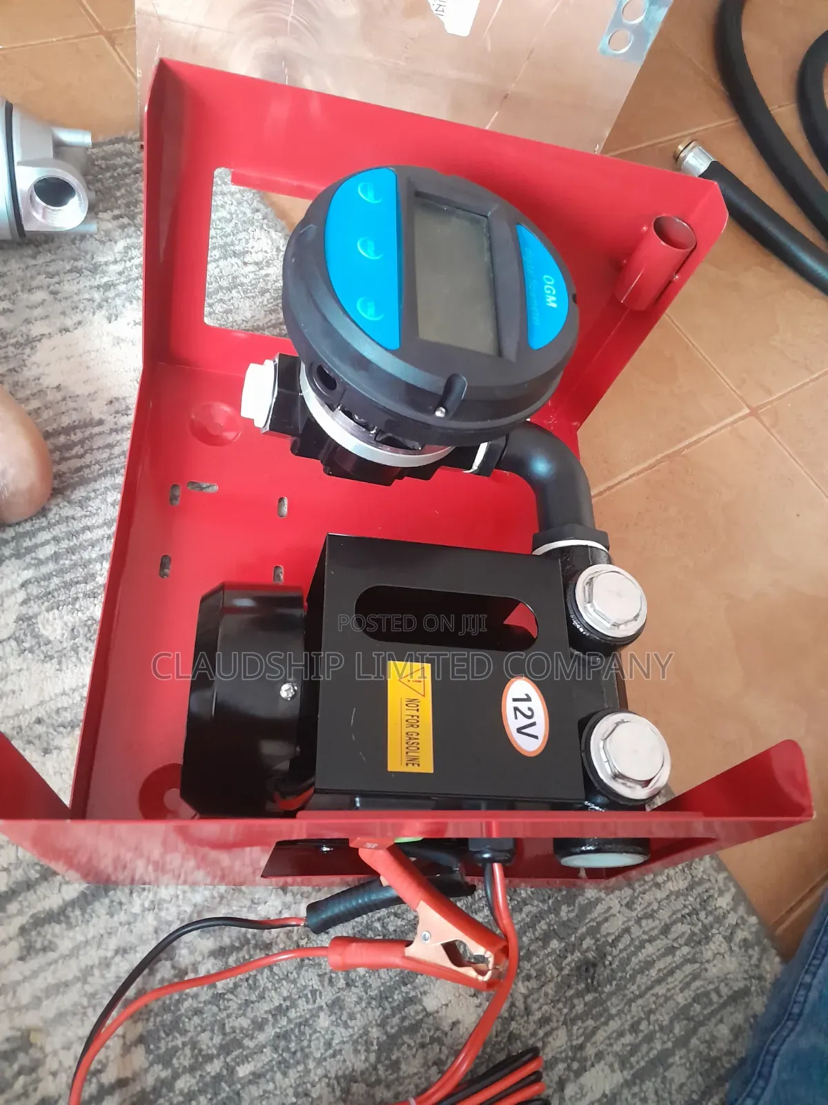 Electric Fuel Transfer Pump – 12v | 550w | Accurate Meter