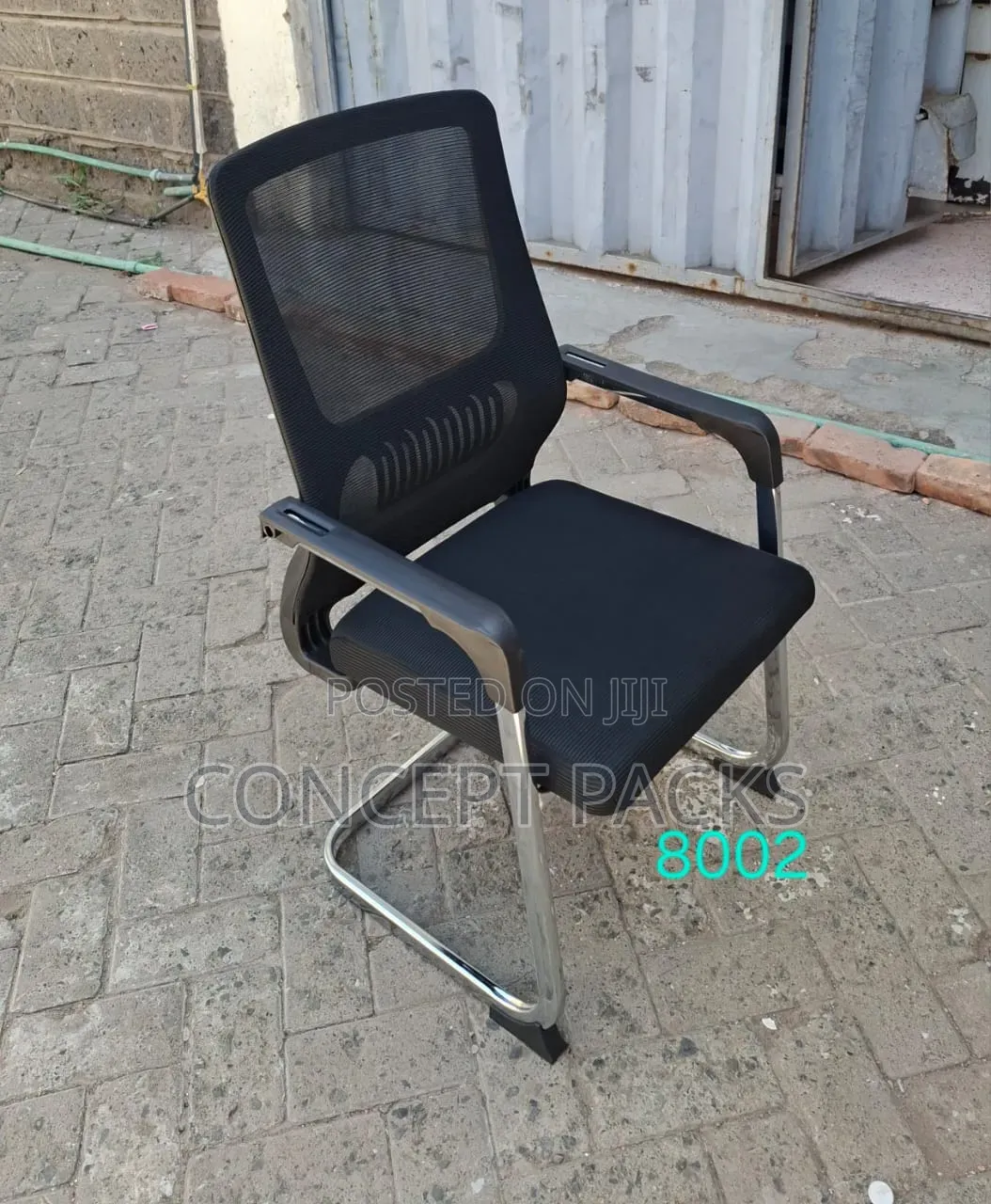 Visitors Mesh Chair Black