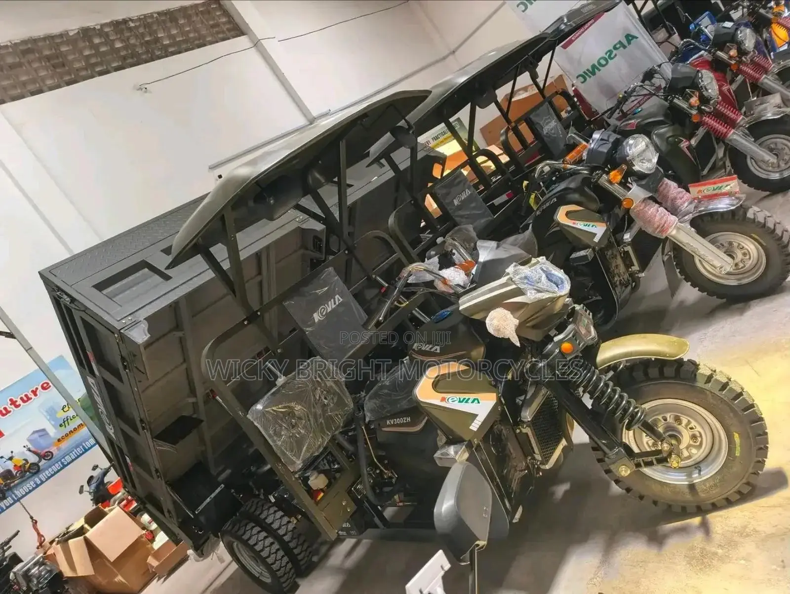 New Motorcycle 2025 Green