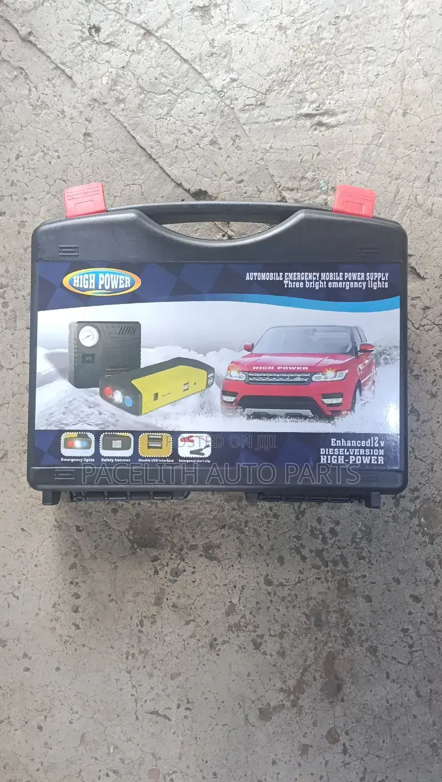 Jump Starter Kit With Tyre Inflator/ Compressor