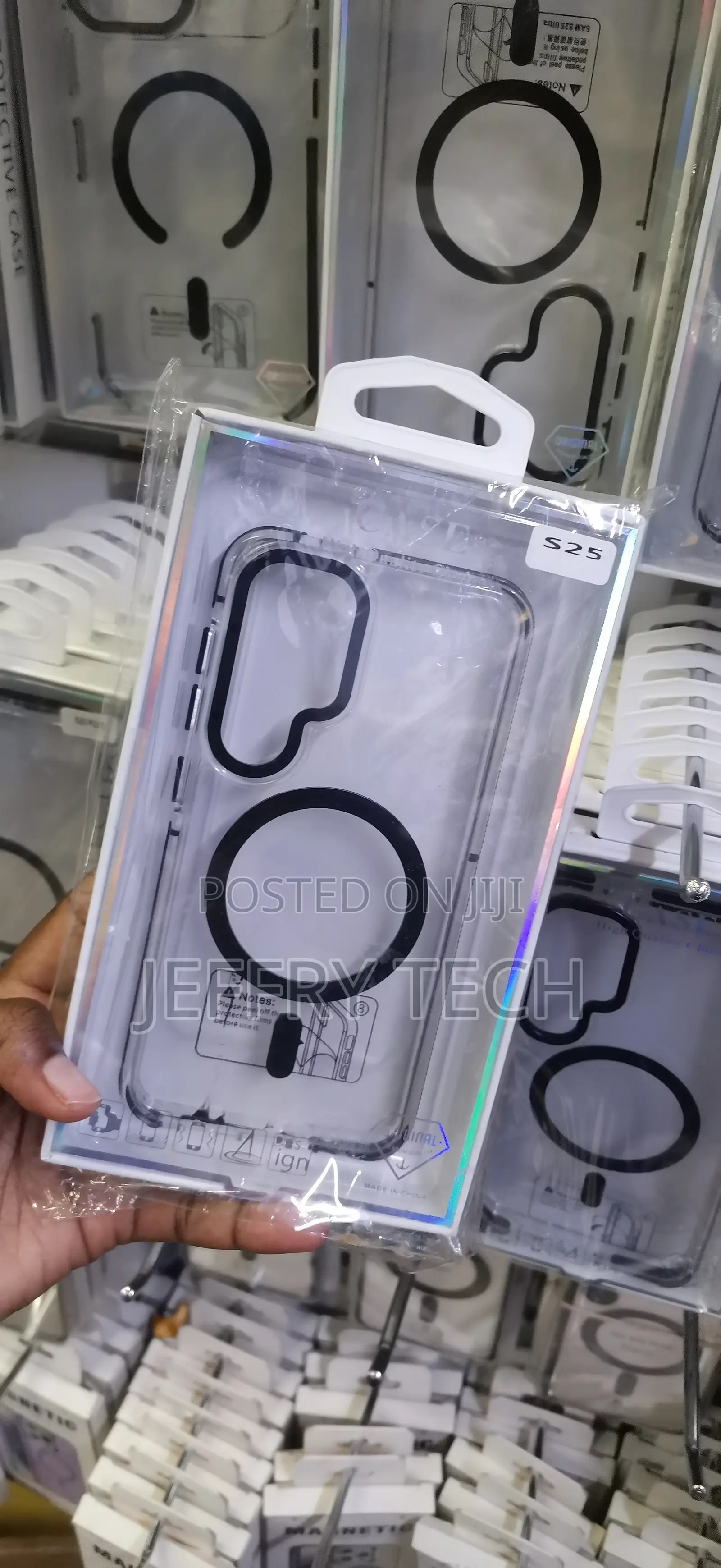 Samsung Galaxy S25 Ultra Transparent Protective Case