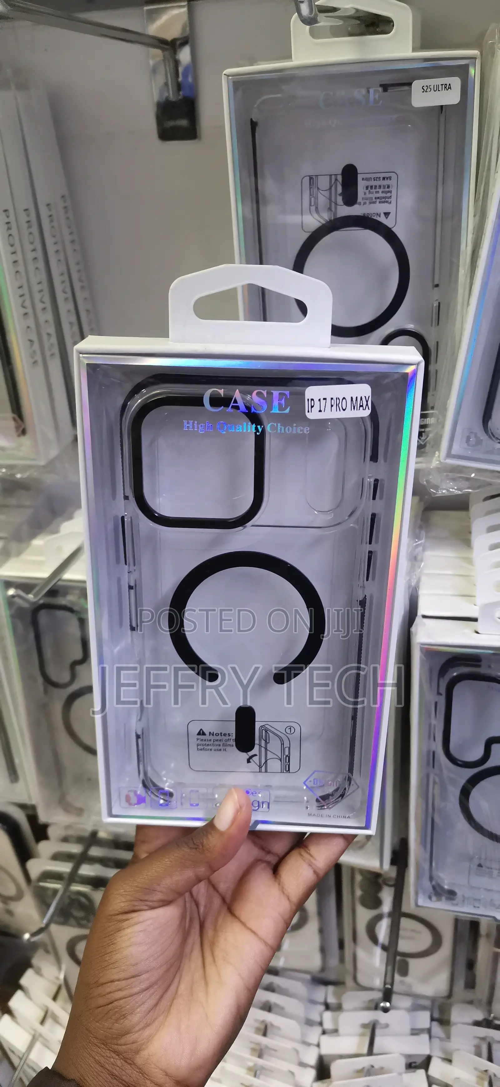 iPhone 17 Pro Max Clear Back Tpu Sides Cover
