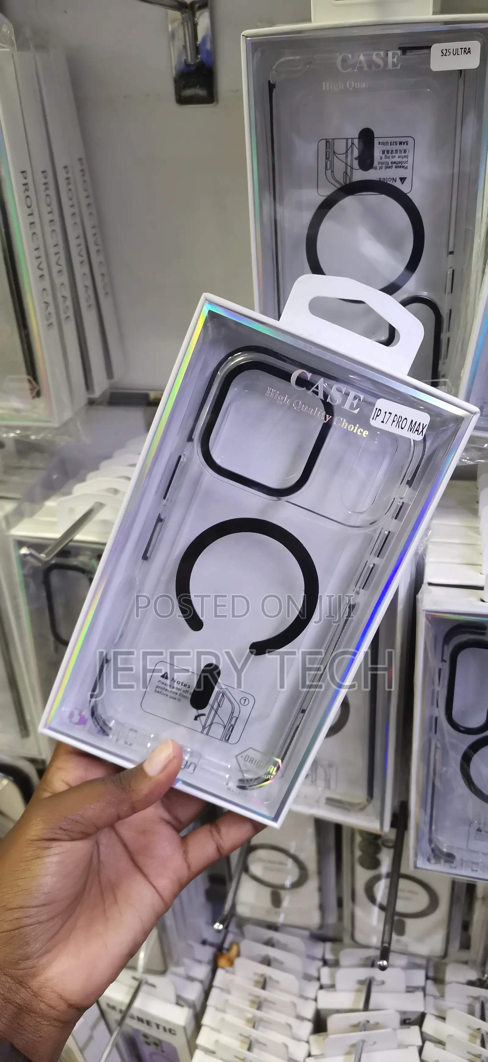 iPhone 17 Pro Max Clear Back Tpu Sides Cover