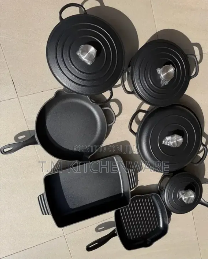 11 Pieces Cast Iron