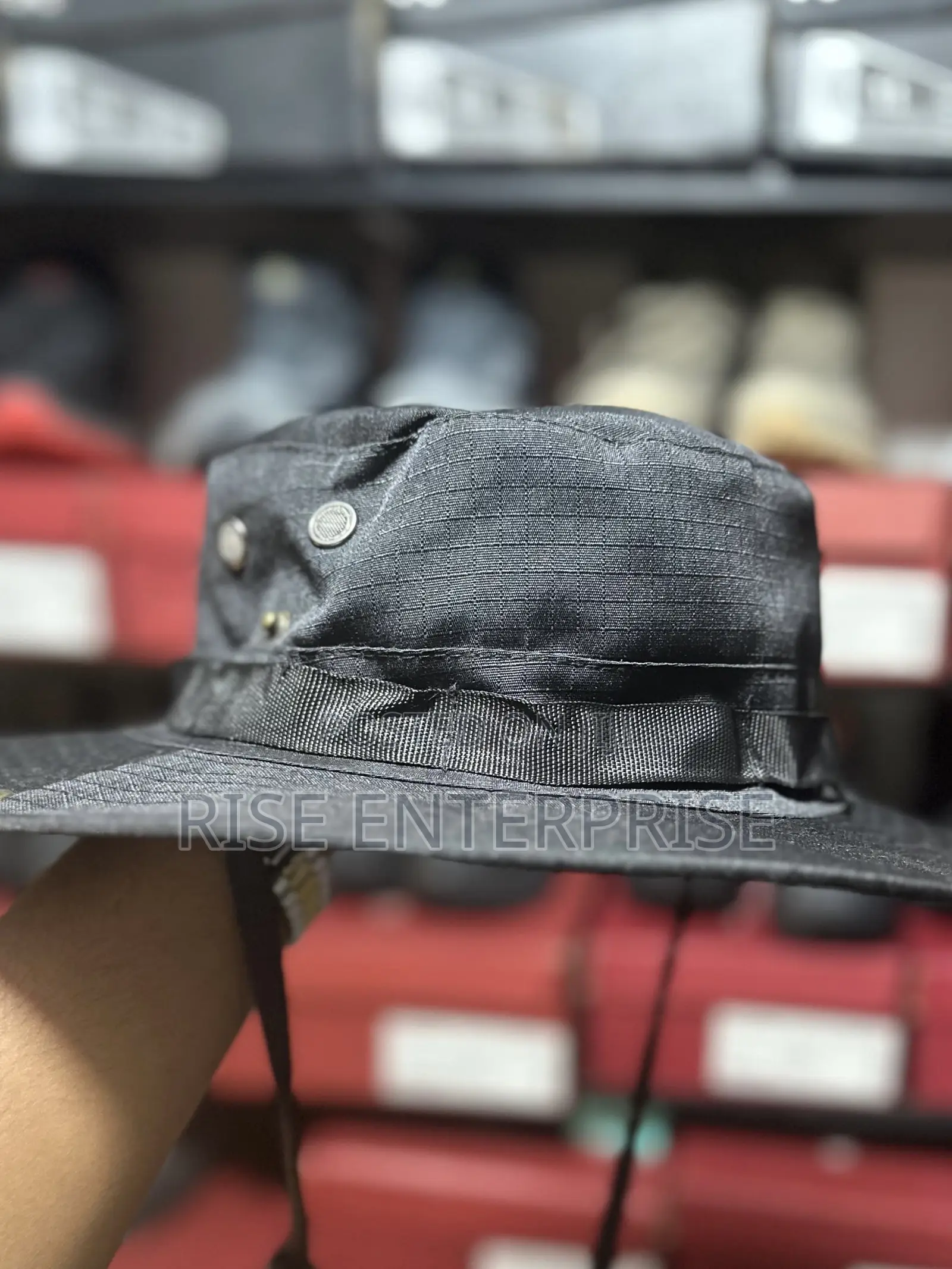 Tactical Outdoor Bucket Hat -black
