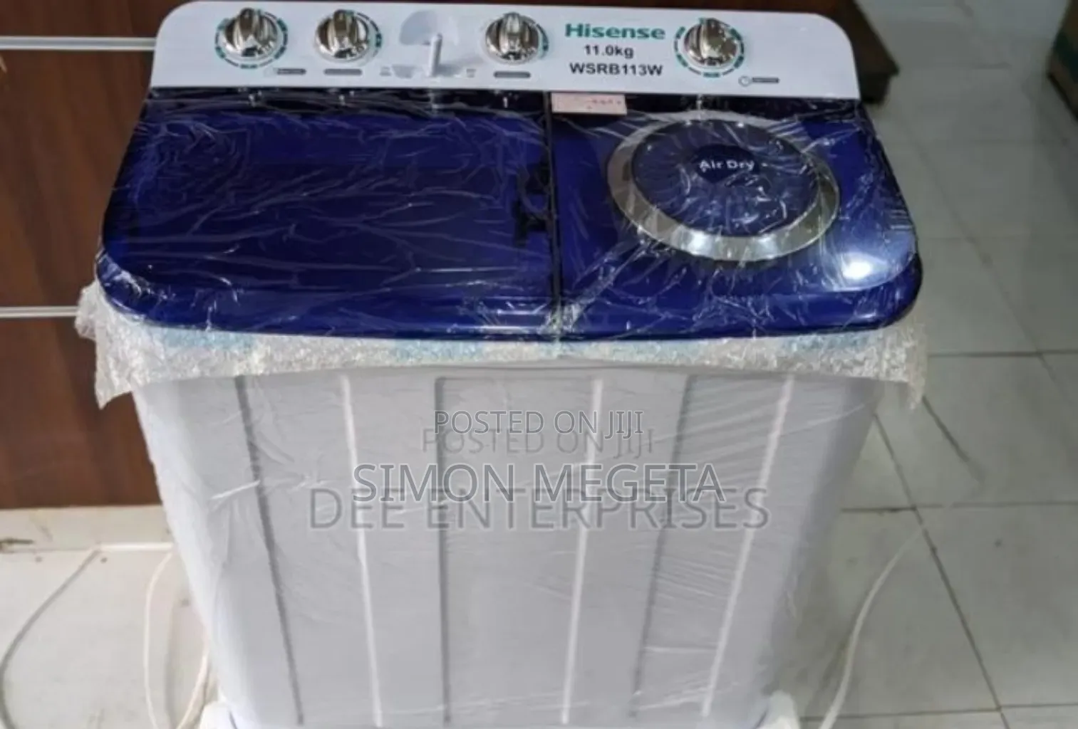 With Top Loader Hisense 11kg Twin Tab Washing Machine