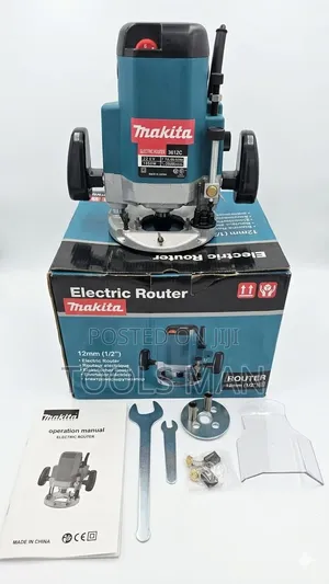 Makita 3612c Electric Router 1850w - 12mm Woodworking Tool.