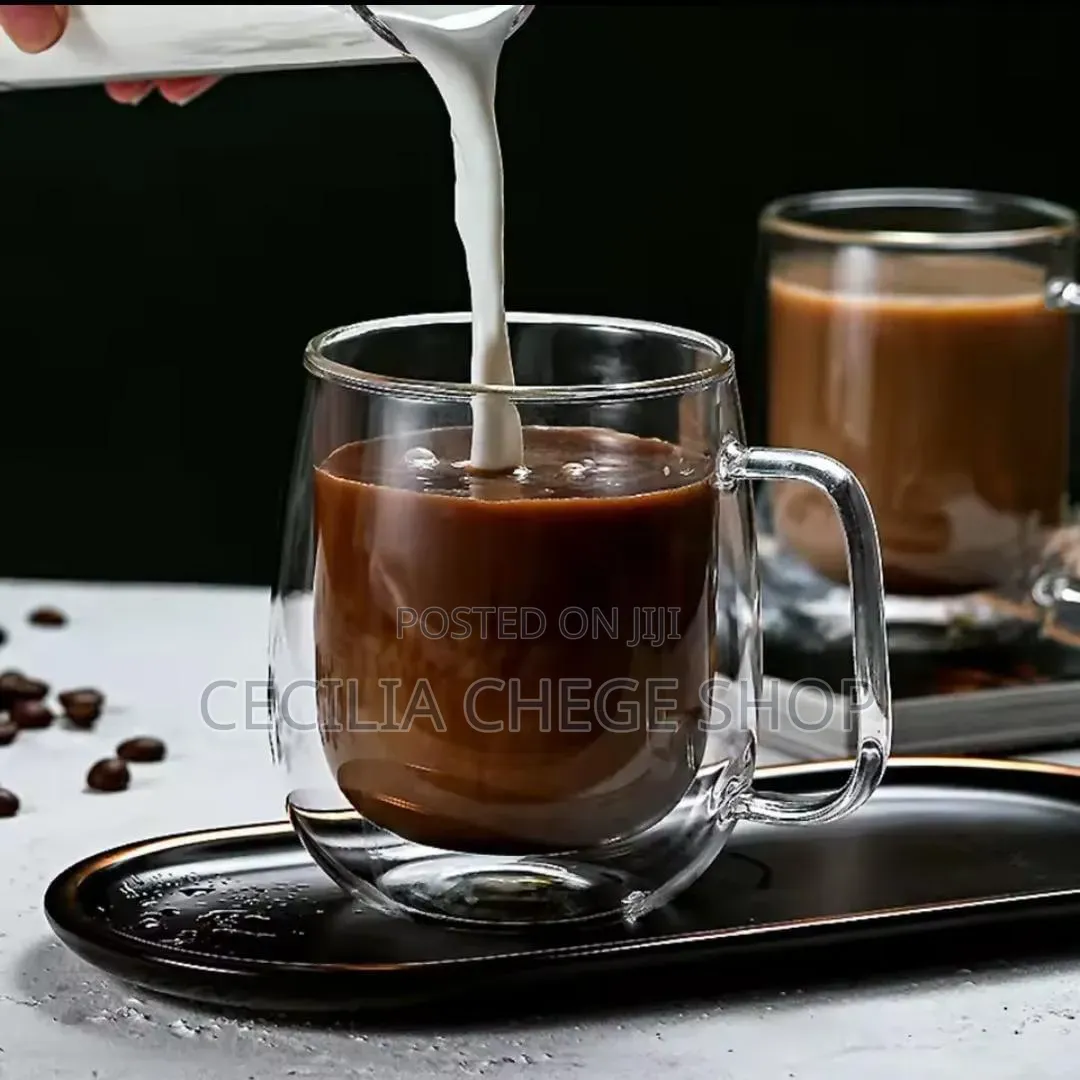 Double Glass Mug