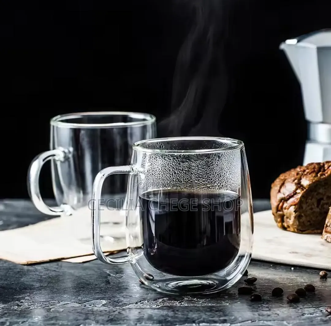 Double Glass Mug