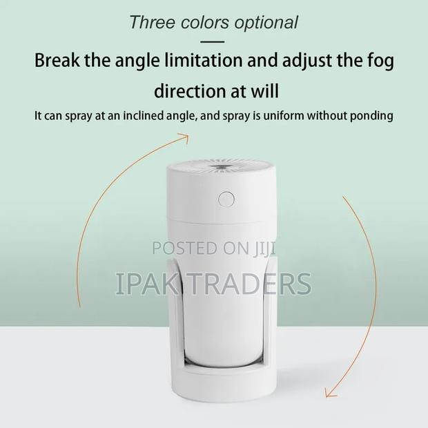 7 Lights Adjustable Angle 220ml Shaking Head Humidifier - thumbnail 3