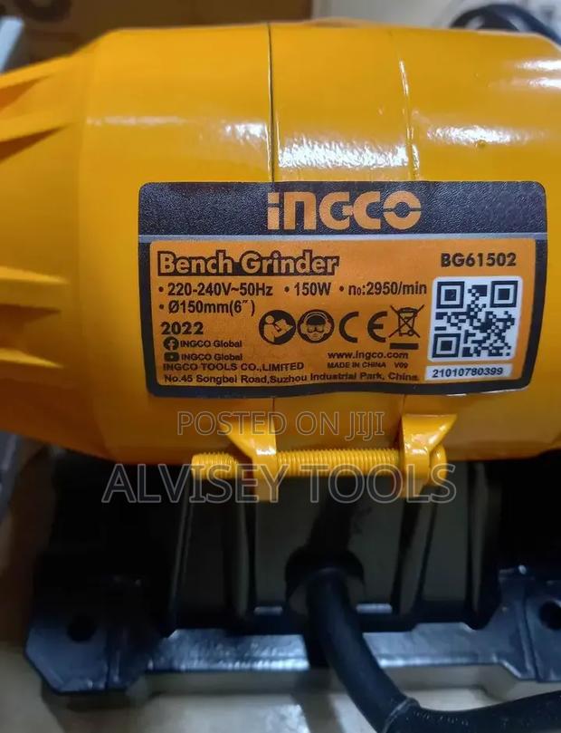 Ingco Electric Bench Grinder 150w - thumbnail 2