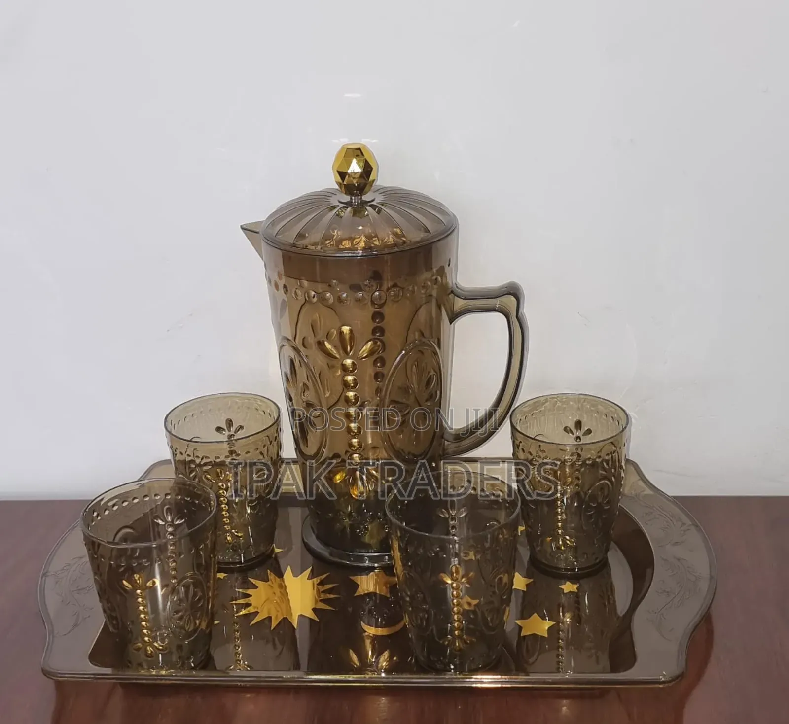 Acrylic Water Sets Available in 3 Designs