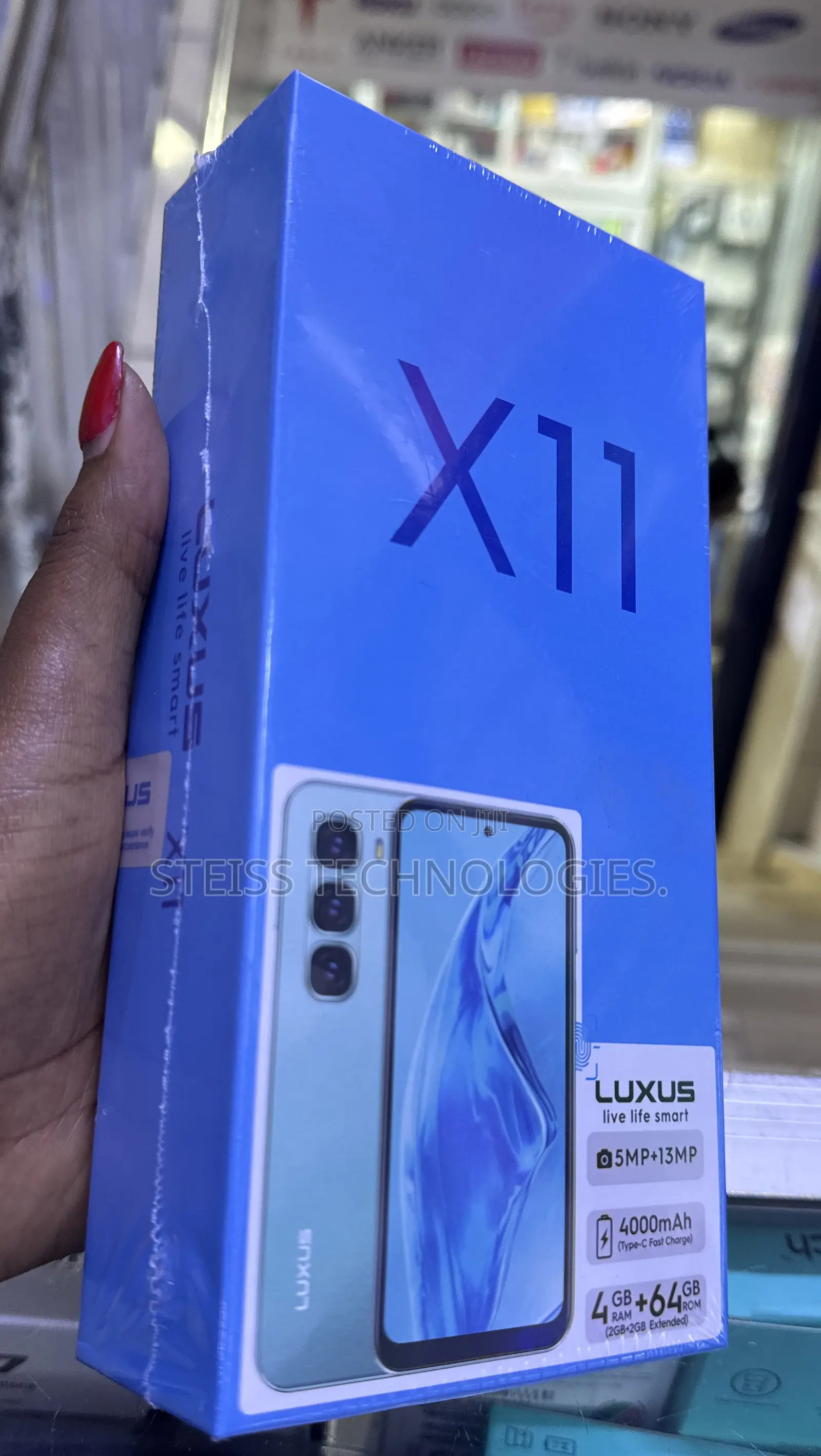New Mobile Phone 64 GB Black