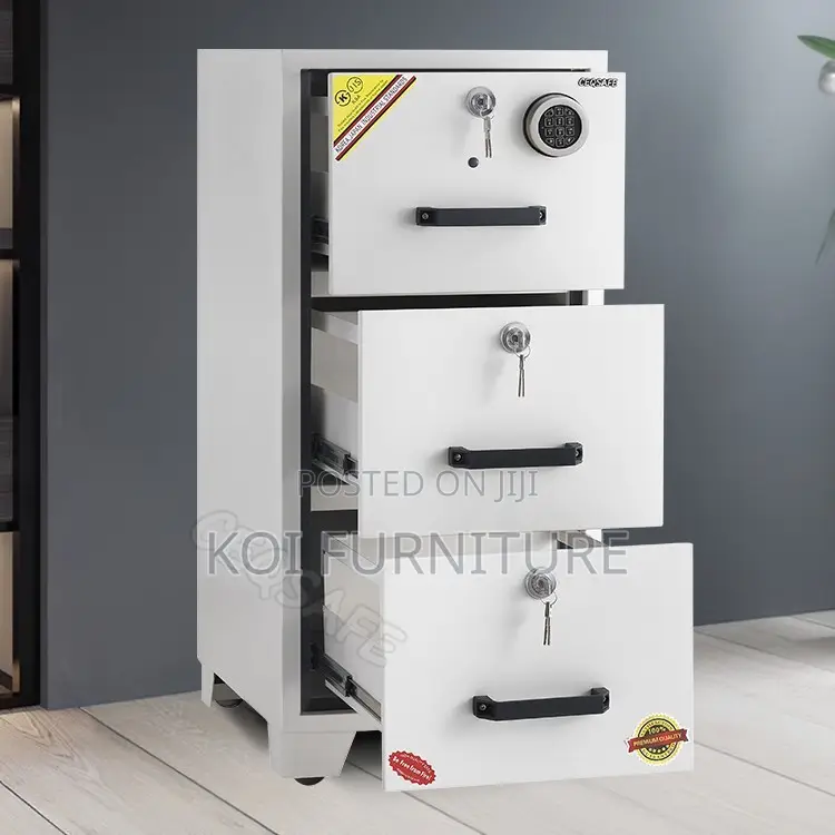 Office Safe; Executive Safe With Three Drawer Lock