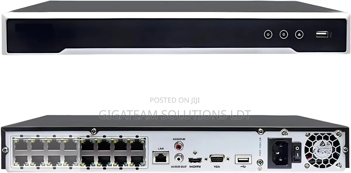 Hikvision 16 Channel Poe Network Video Recorder 7616ni-Q2/16p (Nvr)