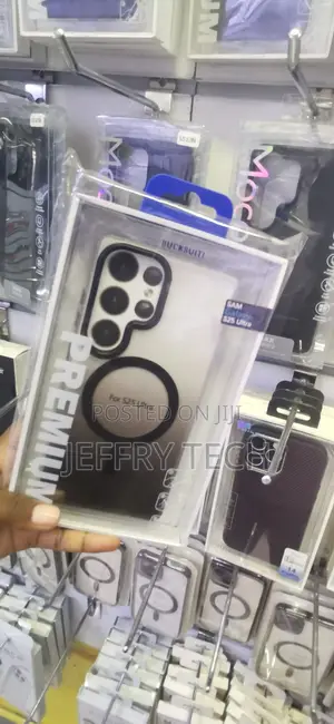 Samsung Galaxy S25 Ultra, Matte Finish and a Black Border Design Case