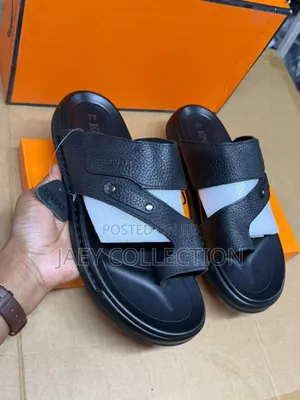 Endie Brand Leather Strap Sandals.