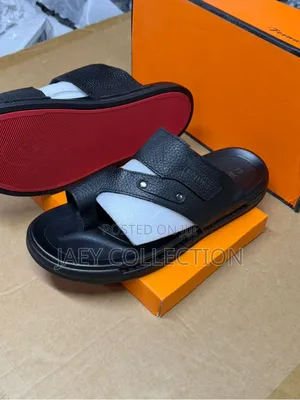 Endie Brand Leather Strap Sandals.