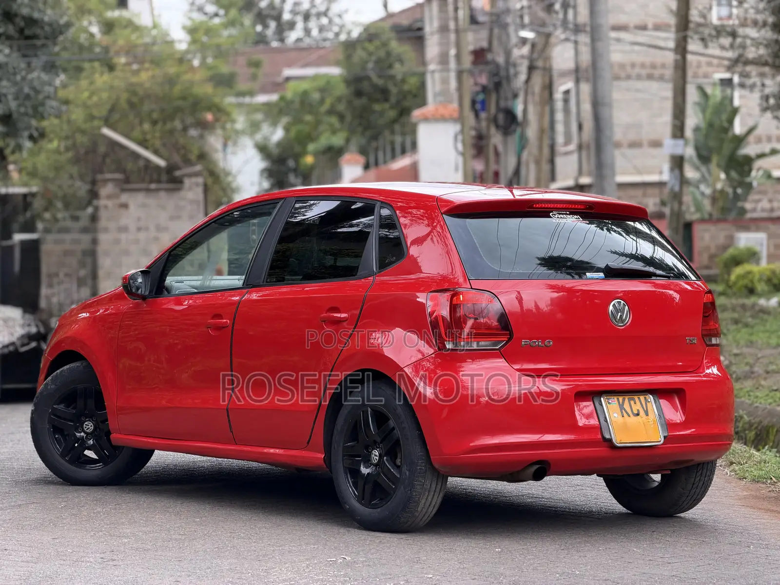 Volkswagen Polo 1.2 TSI 2012 Red