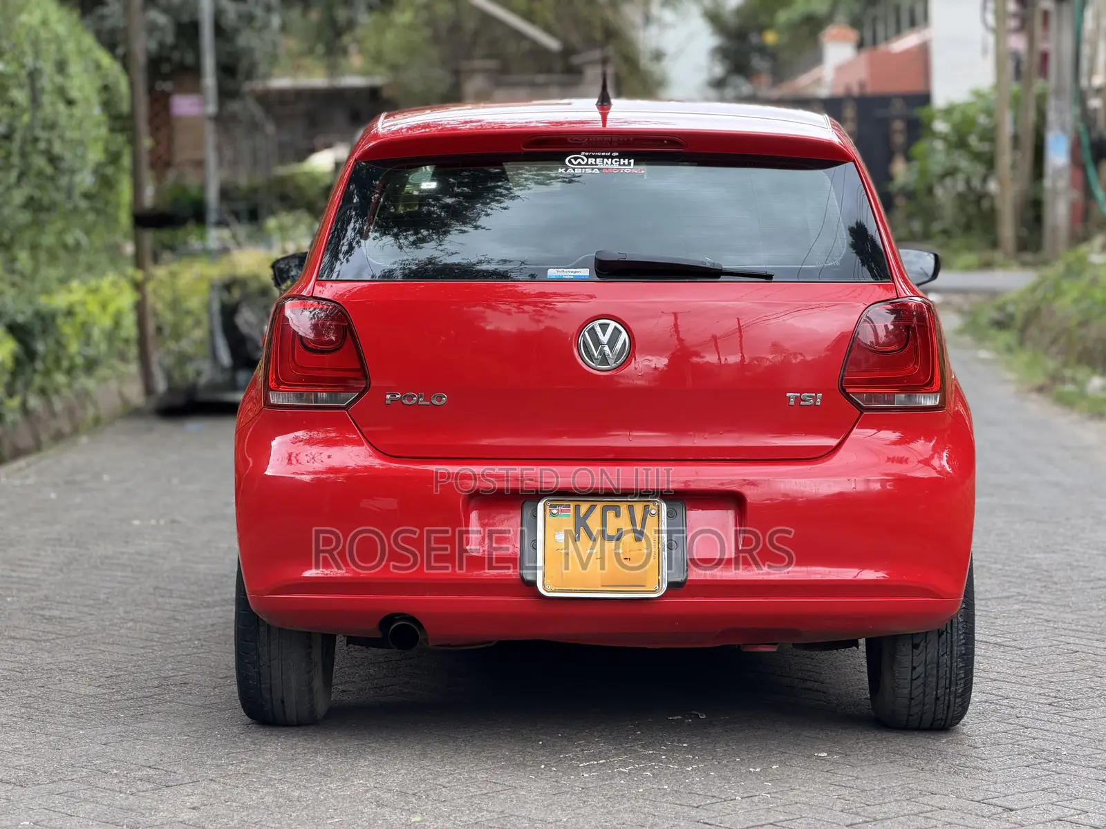 Volkswagen Polo 1.2 TSI 2012 Red